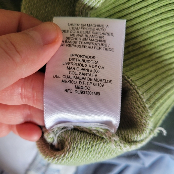 Alex Cannon 1/4 Zip Sweater Mens Large 100% Cotton - Picture 7 of 7